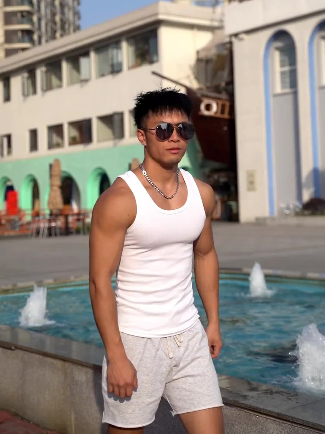 Men's Sports Tank Top | Fitted Sleeveless Shirt | Streamlined Design | Active Everyday Style
