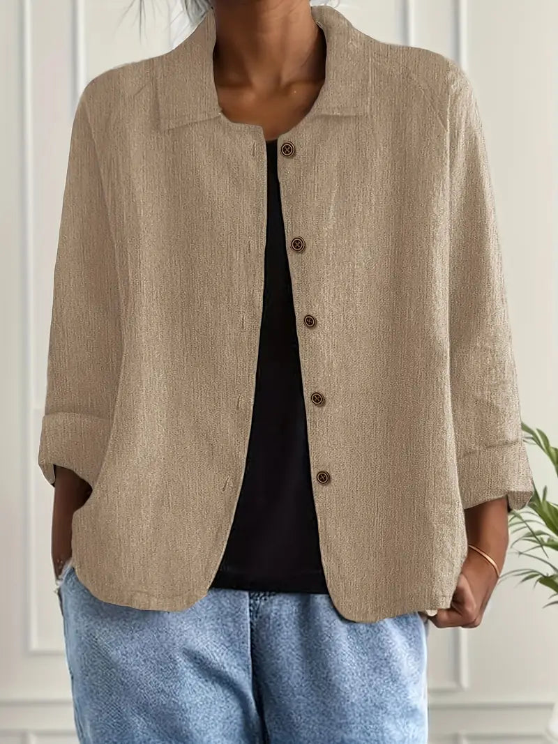 Lidia | Damski lekki kardigan z guzikami