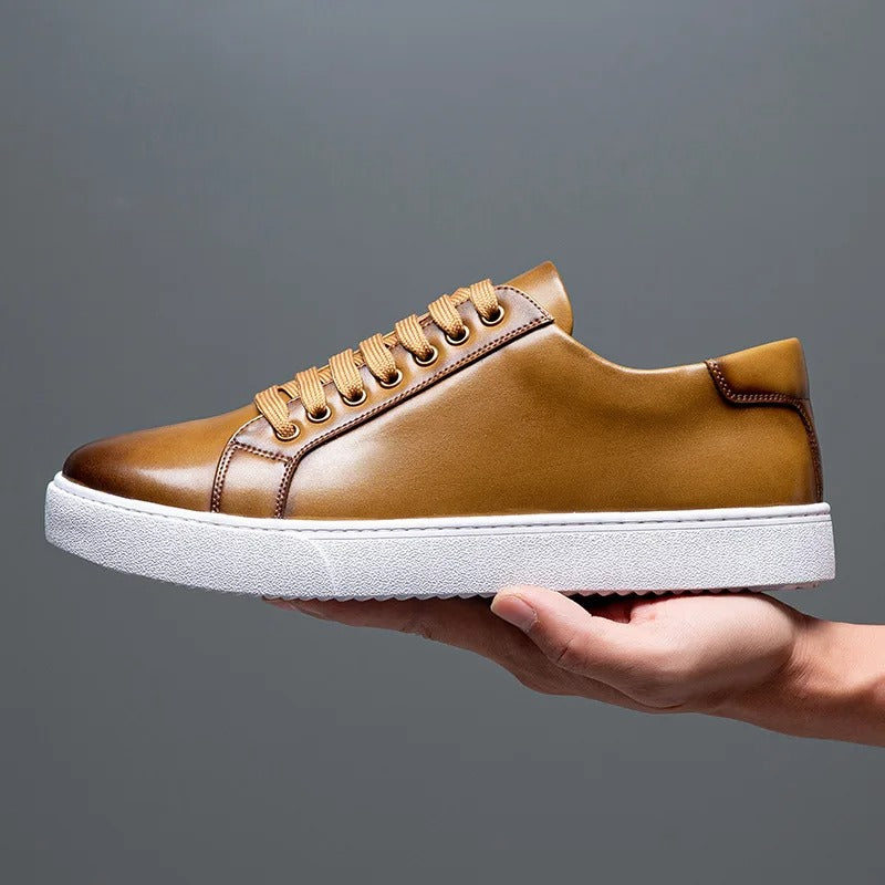 Bartosz™ - Skórzane Sneakery Męskie 9