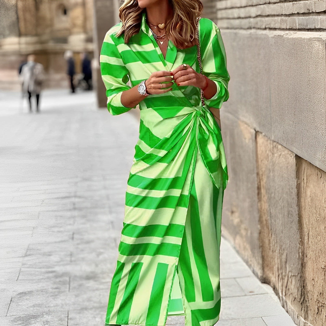 Dorota | Colorful Women's Maxi Dress