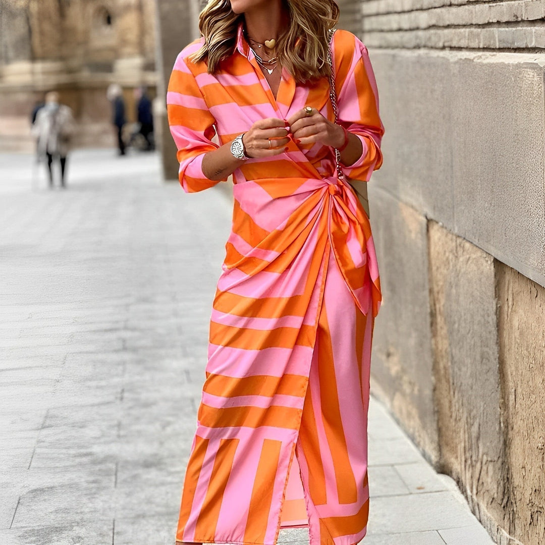 Dorota | Colorful Women's Maxi Dress