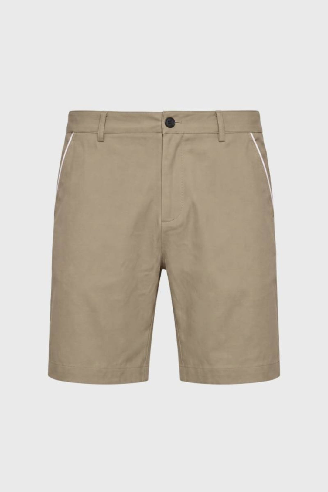 Men's Chino Shorts Button Closure Side Pockets Regular Fit | Casual