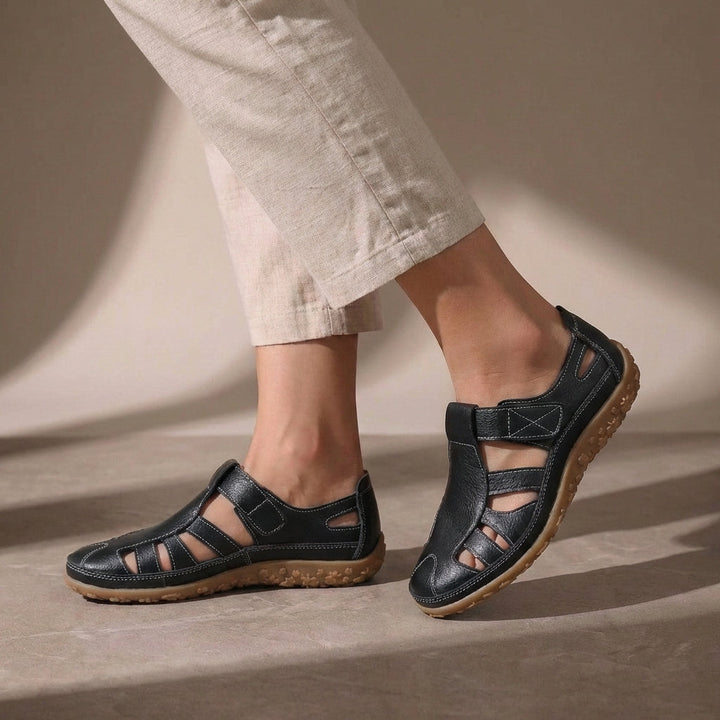 Elena | Women's comfortable sandals with closed toes