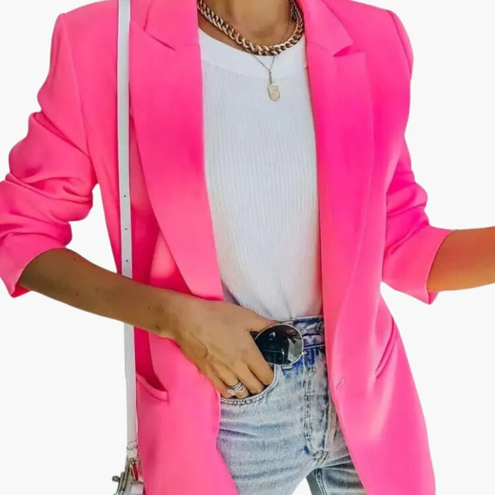 Damska Marynarka Klasyczna | Taliowany Krój i Ponadczasowy Design | Smart Casual
