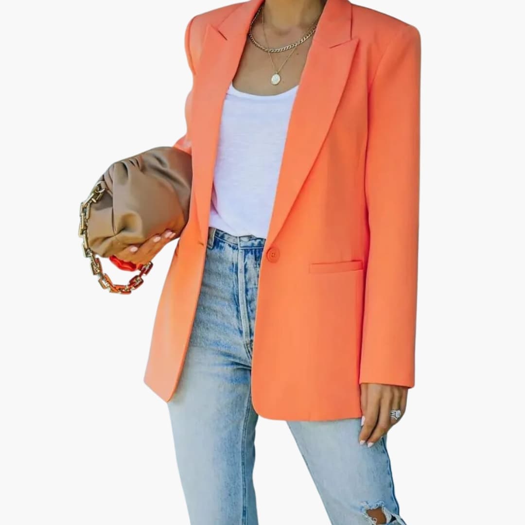Damska Marynarka Klasyczna | Taliowany Krój i Ponadczasowy Design | Smart Casual