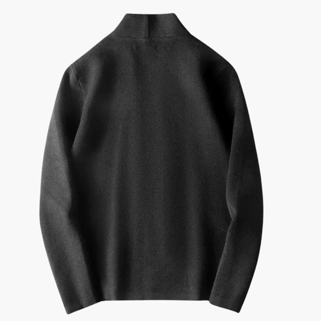 Męska Marynarka Casual | Zapięcie na Dwa Guziki i Kieszenie Boczne | Elegancki Styl na Co Dzień
