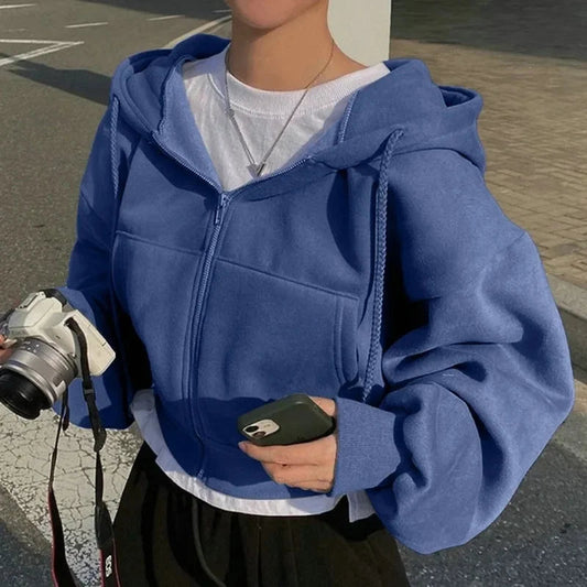 Bluzy damskie z kapturem | Bluzy damskie na zimową modę i wypoczynek