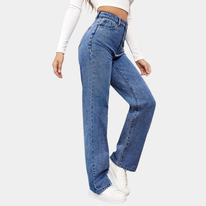 Women's High-Waisted Wide-Leg Pants | Street Style