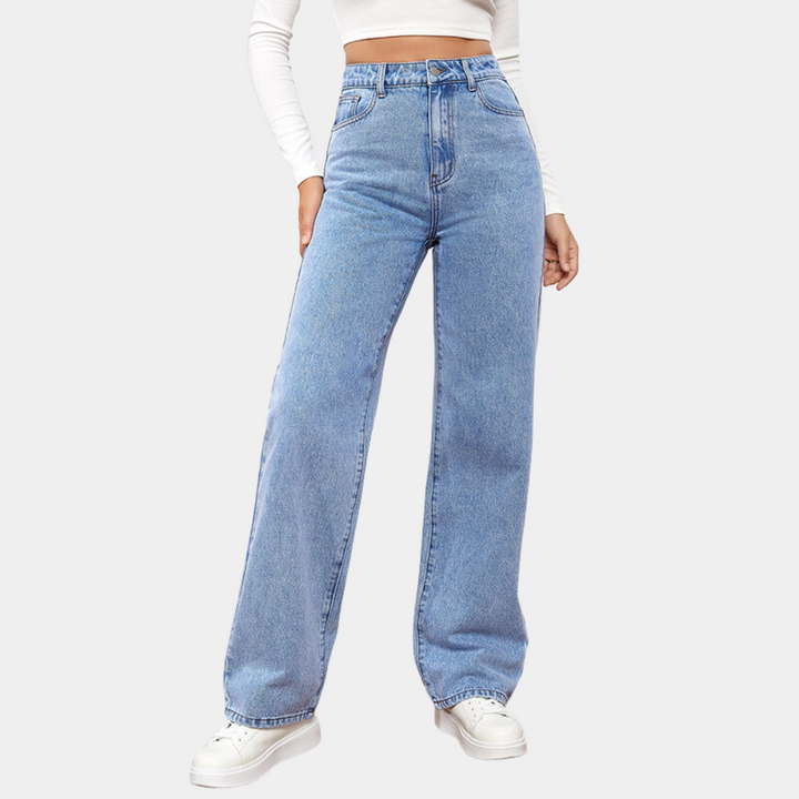 Women's High-Waisted Wide-Leg Pants | Street Style