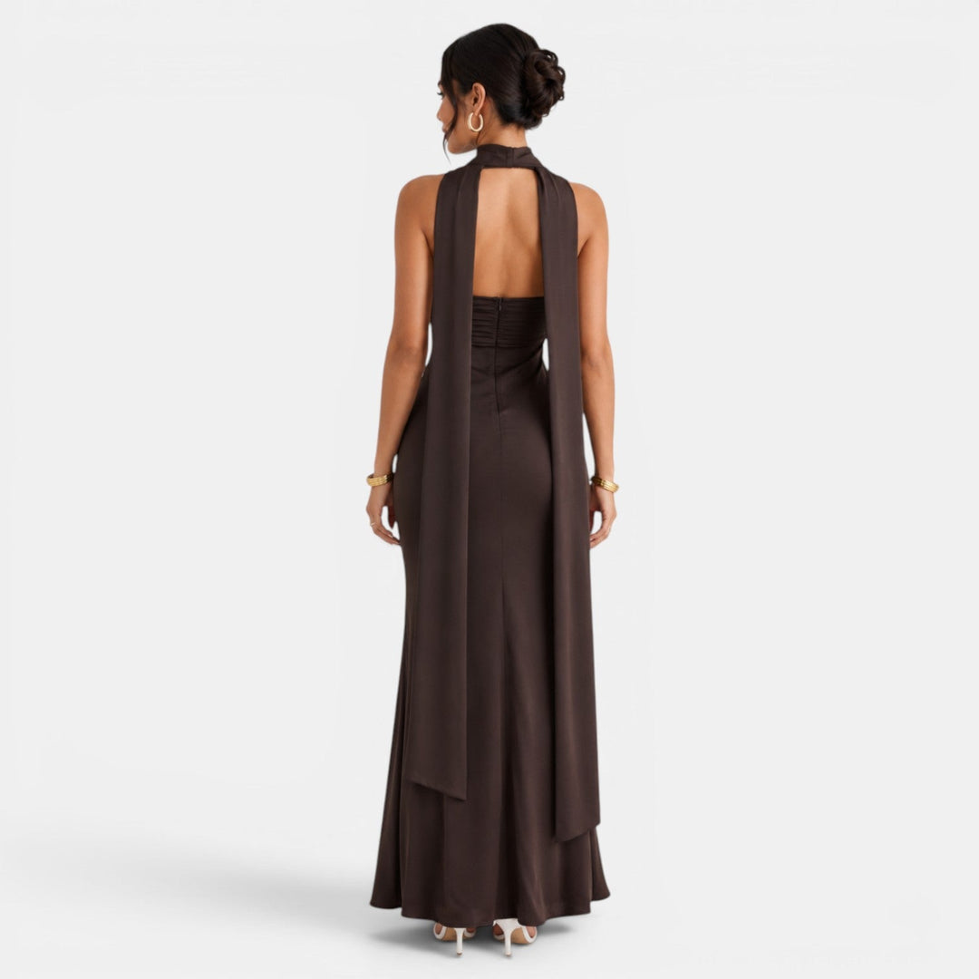 Emilia | Women's strapless maxi dress for special occasions