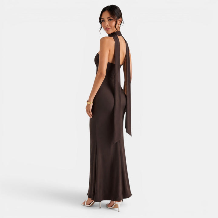 Emilia | Women's strapless maxi dress for special occasions