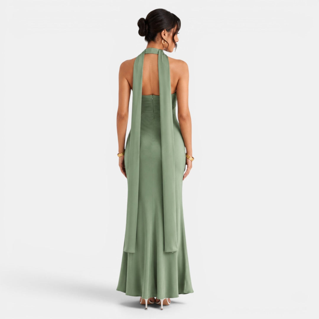 Emilia | Women's strapless maxi dress for special occasions