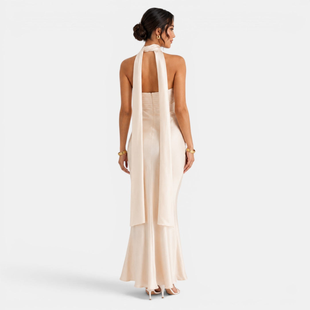 Emilia | Women's strapless maxi dress for special occasions