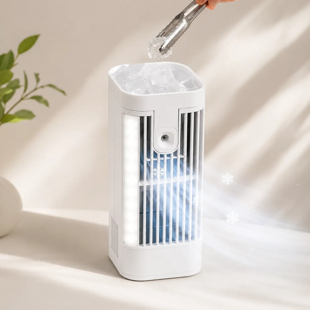 Mini Klimator USB z Lampką Nocną