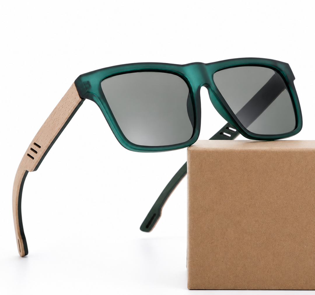 Men's Fashionable Sunglasses | Rectangular Frame | Lightweight for Everyday Use | Modern Casual Style