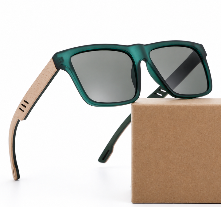 Men's Fashionable Sunglasses | Rectangular Frame | Lightweight for Everyday Use | Modern Casual Style