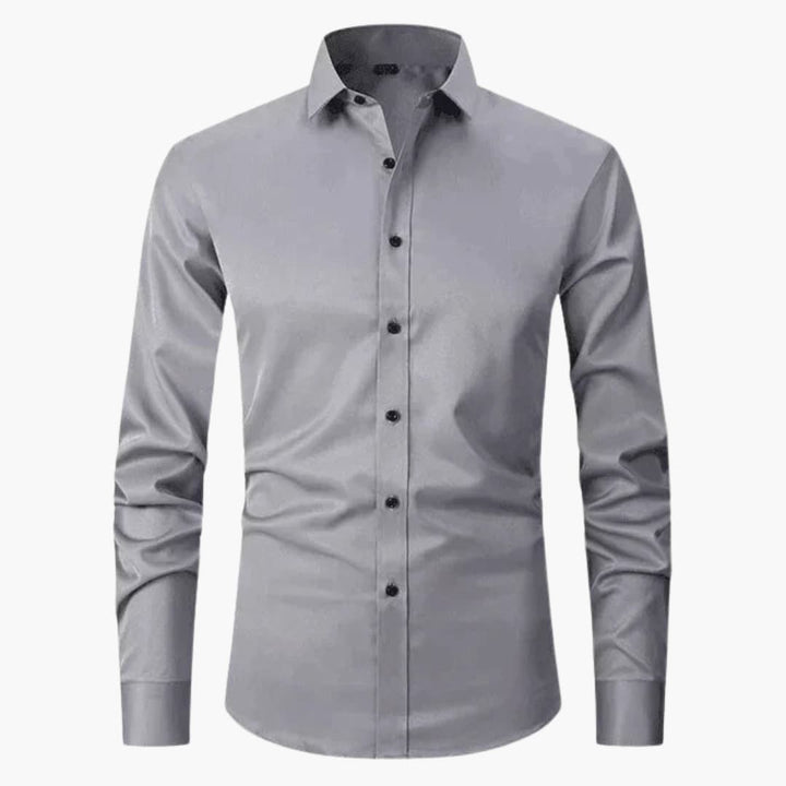Męska Koszula Formalna | Klasyczny Kołnierzyk i Dopasowany Styl | Uniwersalny Biznesowy Look