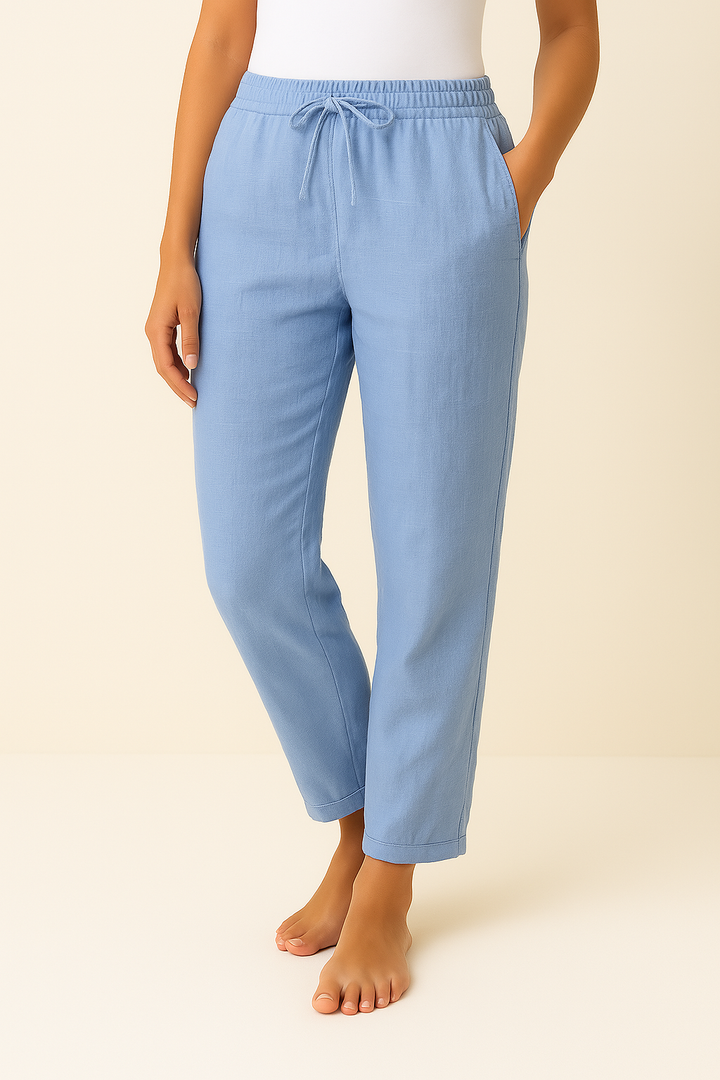 Dorota | Women's casual pants with an elastic waistband