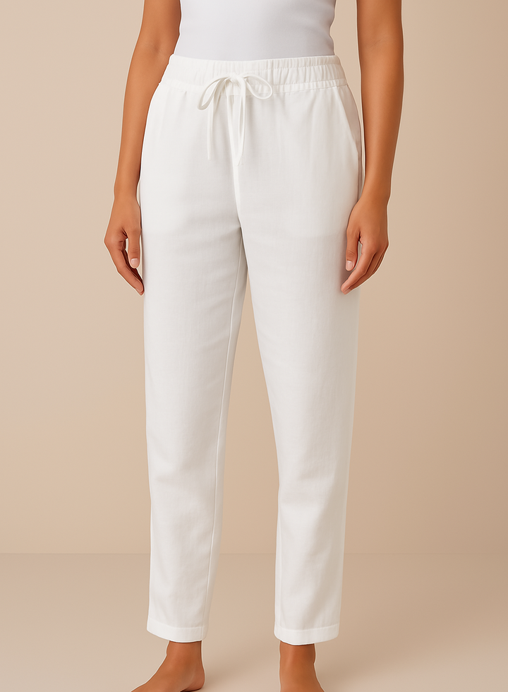 Dorota | Women's casual pants with an elastic waistband