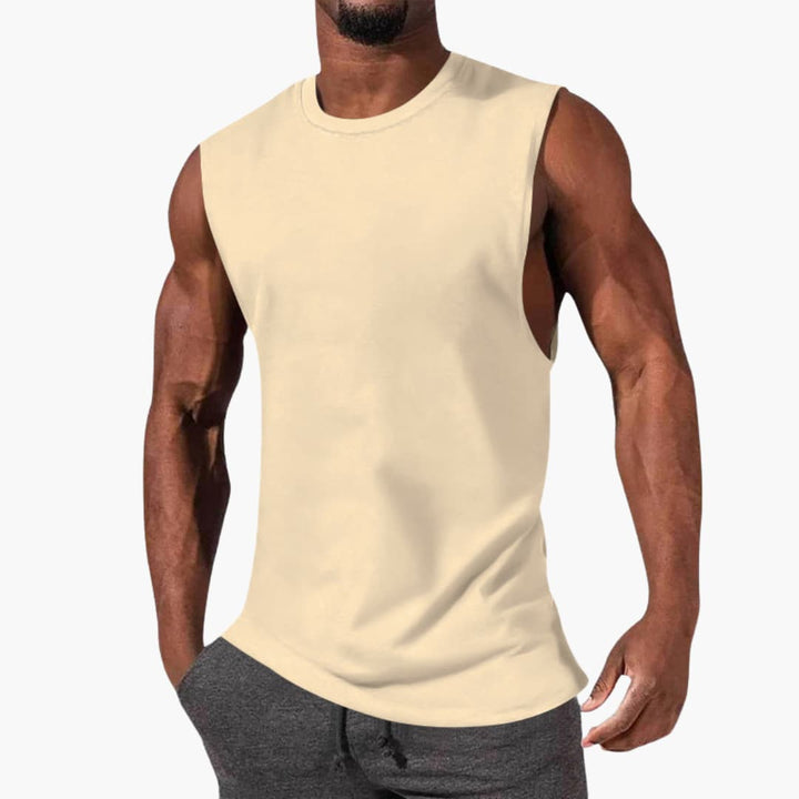 Męski Tank Top Sportowy | Bezrękawnik o Swobodnym Kroju | Trening i Codzienne Użytkowanie