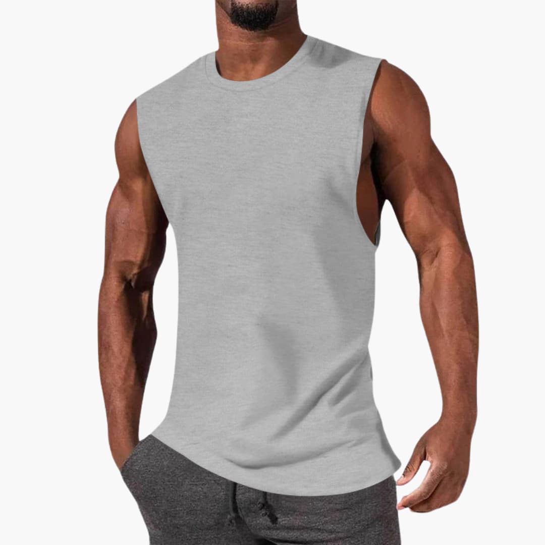 Męski Tank Top Sportowy | Bezrękawnik o Swobodnym Kroju | Trening i Codzienne Użytkowanie