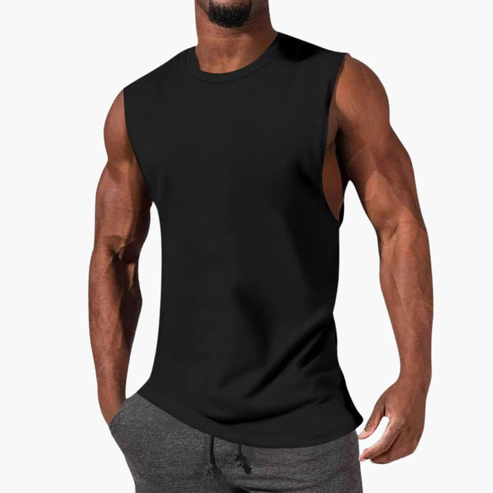 Męski Tank Top Sportowy | Bezrękawnik o Swobodnym Kroju | Trening i Codzienne Użytkowanie