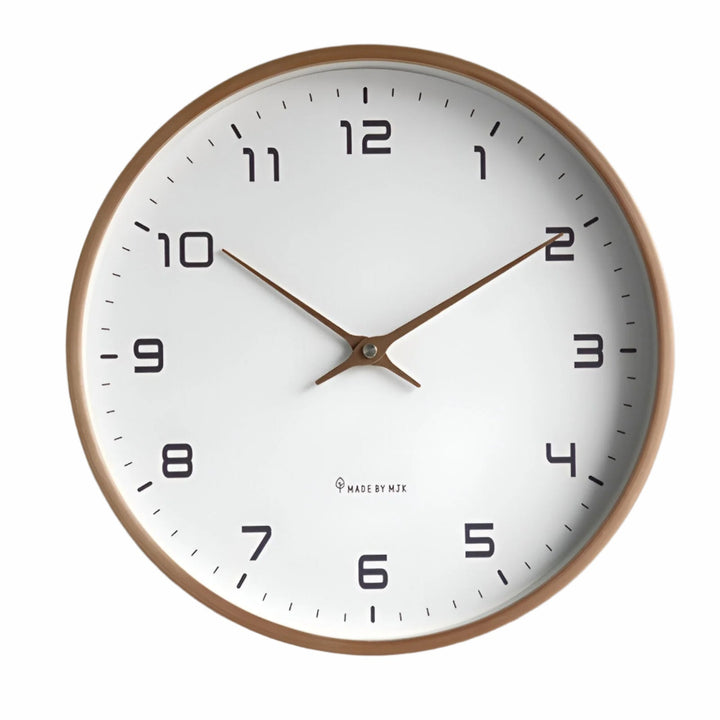 Elegancki zegar ścienny 30 cm – minimalistyczny zegar ścienny do salonu, kuchni i biura