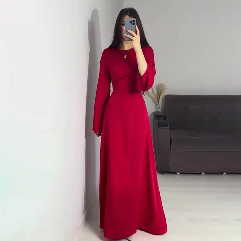 Magdalena | Women's Maxi Dress with Bell Sleeves