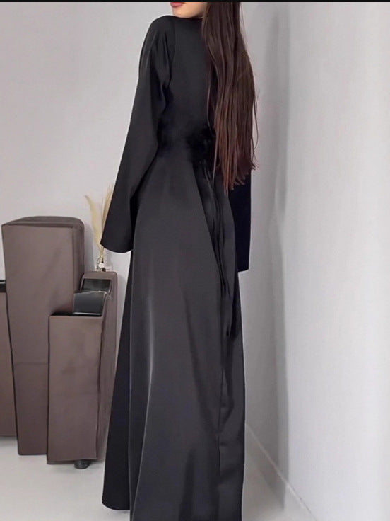Magdalena | Women's Maxi Dress with Bell Sleeves