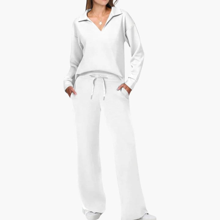 Women's Two-Piece Set with Drawstring Relaxed Fit | Softwear