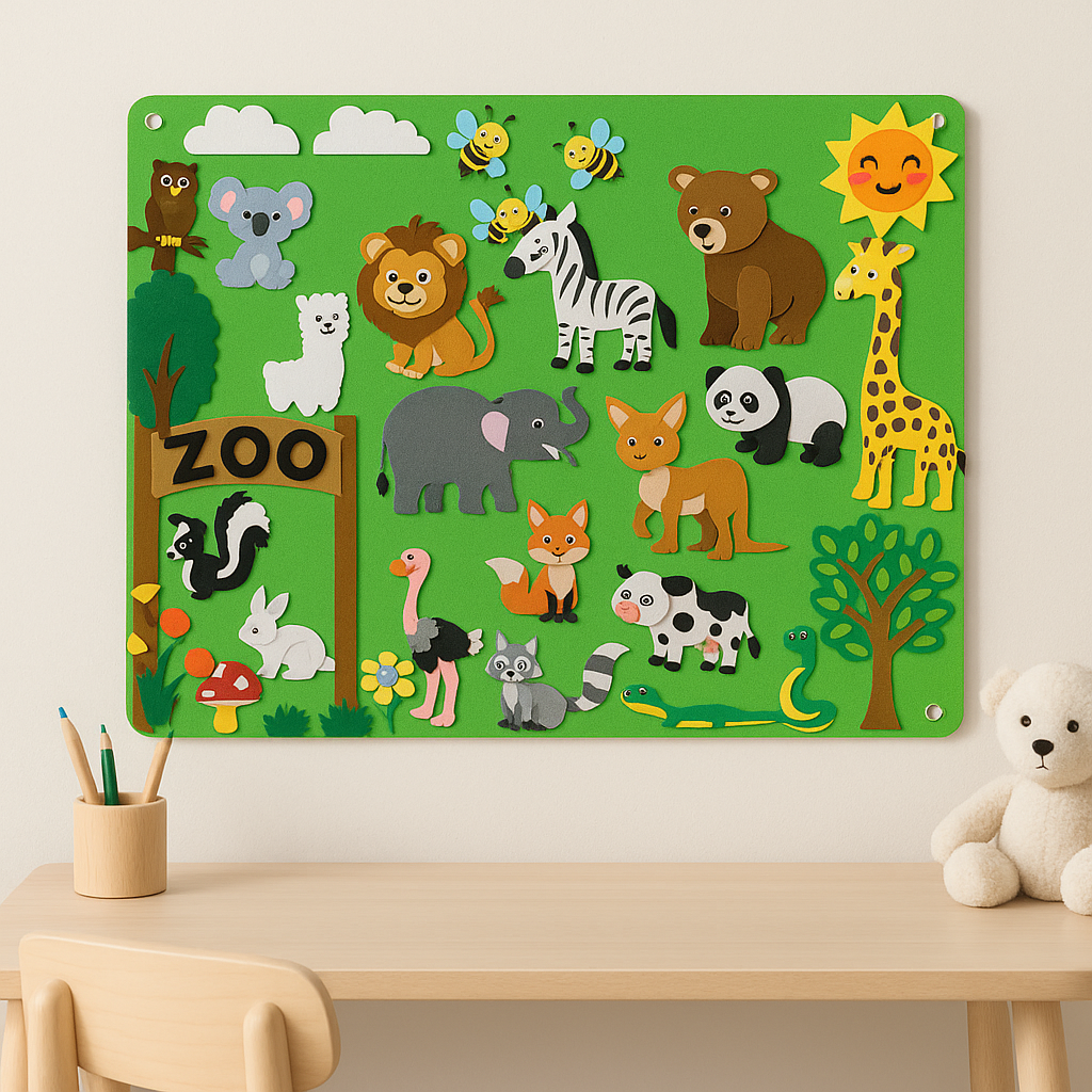 Farma i zoo dla dzieci – nauka o zwierzętach 