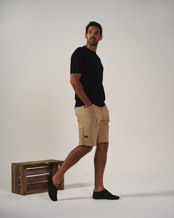 Alaric | Męskie Wsuwane Sneakersy Low Top z Dzianinowym Wyglądem i Detalem Sznurowania