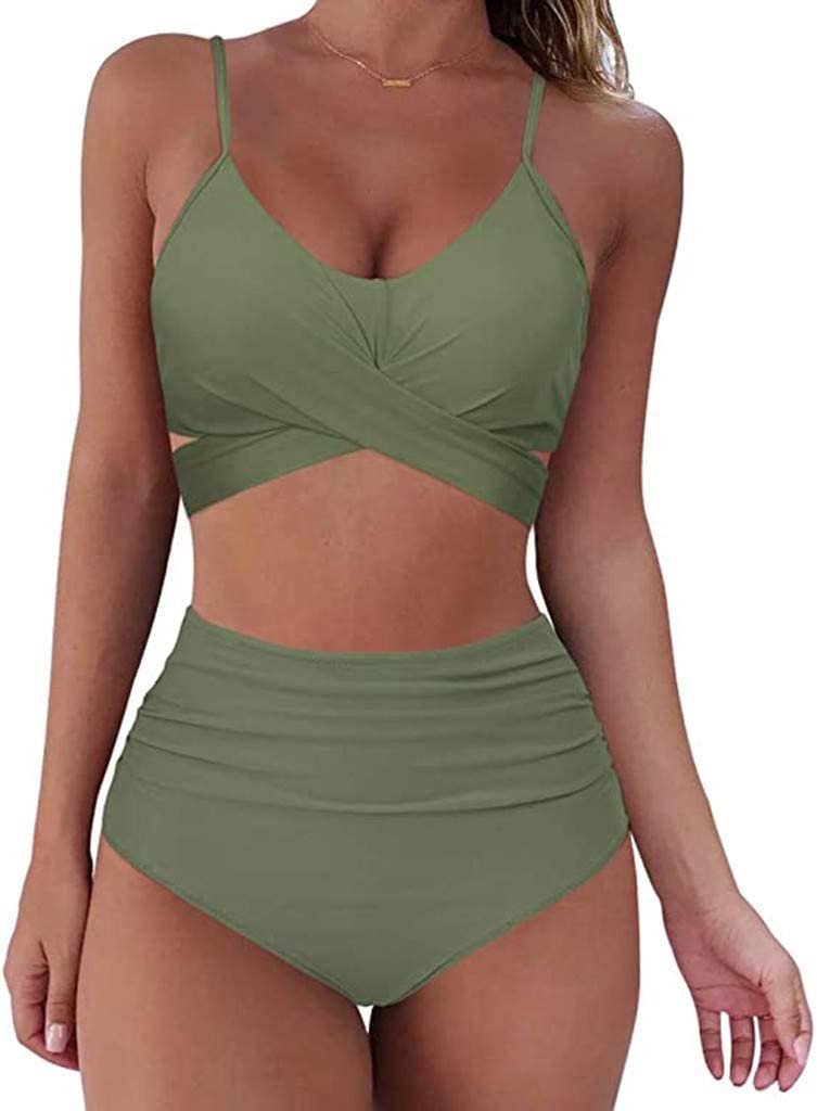 Natalia | Damski strój kąpielowy bikini z wysokim stanem