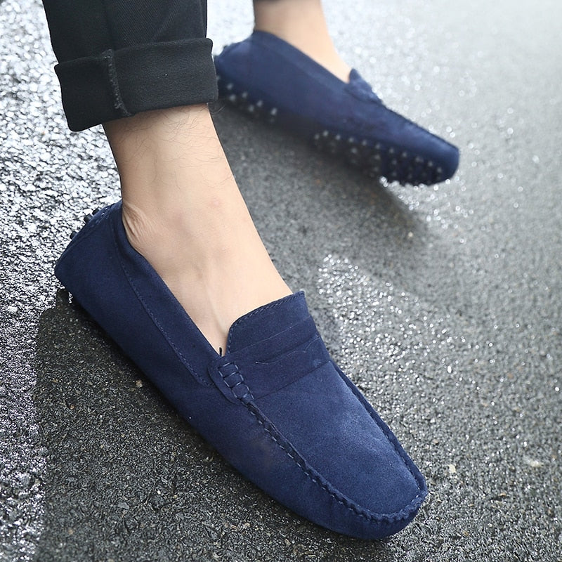 Nikodem | Men's Suede Slip-On Loafers