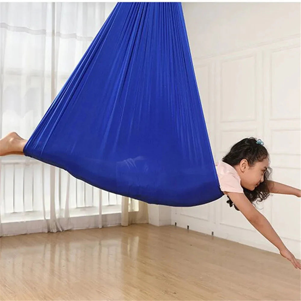Sensory Swing for Children | Fabric Hammock | For Indoor and Outdoor Use | Adjustable Suspension