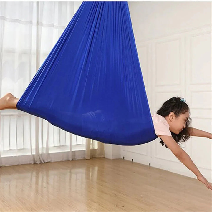 Sensory Swing for Children | Fabric Hammock | For Indoor and Outdoor Use | Adjustable Suspension
