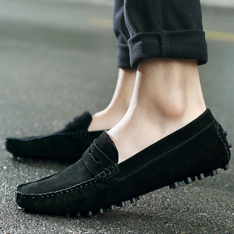 Nikodem | Men's Suede Slip-On Loafers