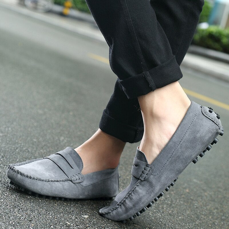 Nikodem | Men's Suede Slip-On Loafers