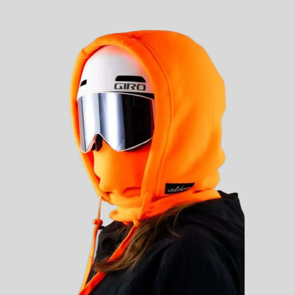 Kominiarka do sportów zimowych – ocieplana maska na twarz kompatybilna z kaskiem, przeznaczona do jazdy na nartach i snowboardzie 1