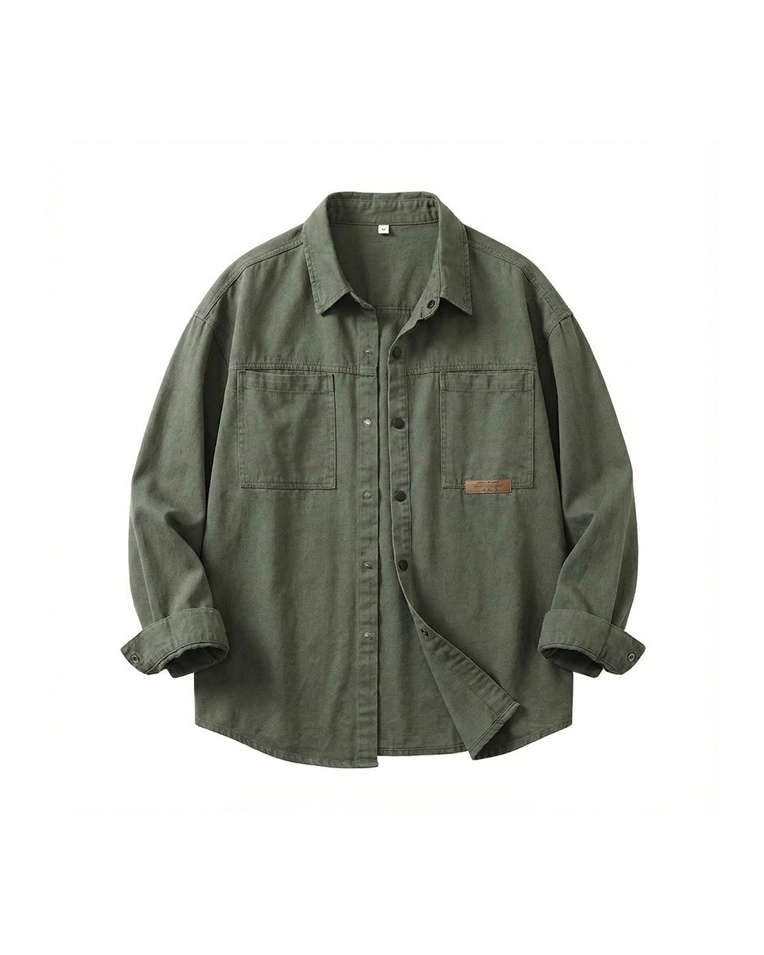 Koszula męska vintage zapinana na guziki | Długie rękawy 0