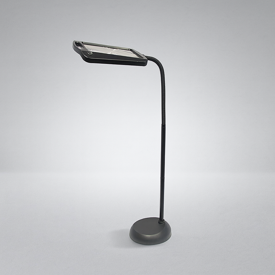 Lampa do czytania, stojąca lampa powiększająca LED, powiększenie całej strony do czytania 1