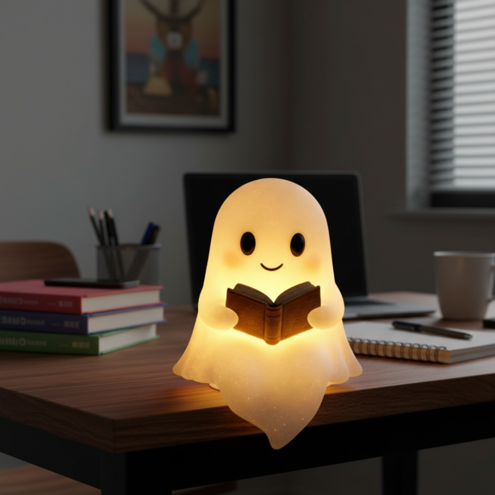 Lampka nocna Ghost Night Light dla dzieci – lampka nocna LED z ciepłym, miękkim światłem dla dzieci 1
