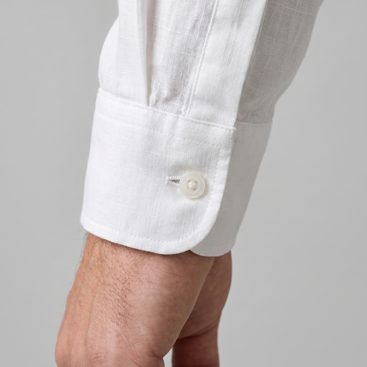 Sebastian | Men's Loose-Fit Shirt with Long Sleeves and a Classic Collar