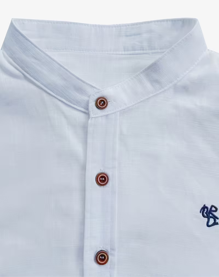 Maxwell | Męska Koszula Slim Fit z Klasycznym Kołnierzykiem i Długim Rękawem
