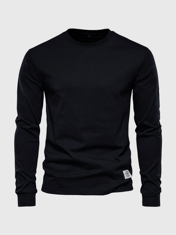 Longsleeve Męski Grzegorz - Komfortowa Bawełna na Chłodniejsze Dni 1
