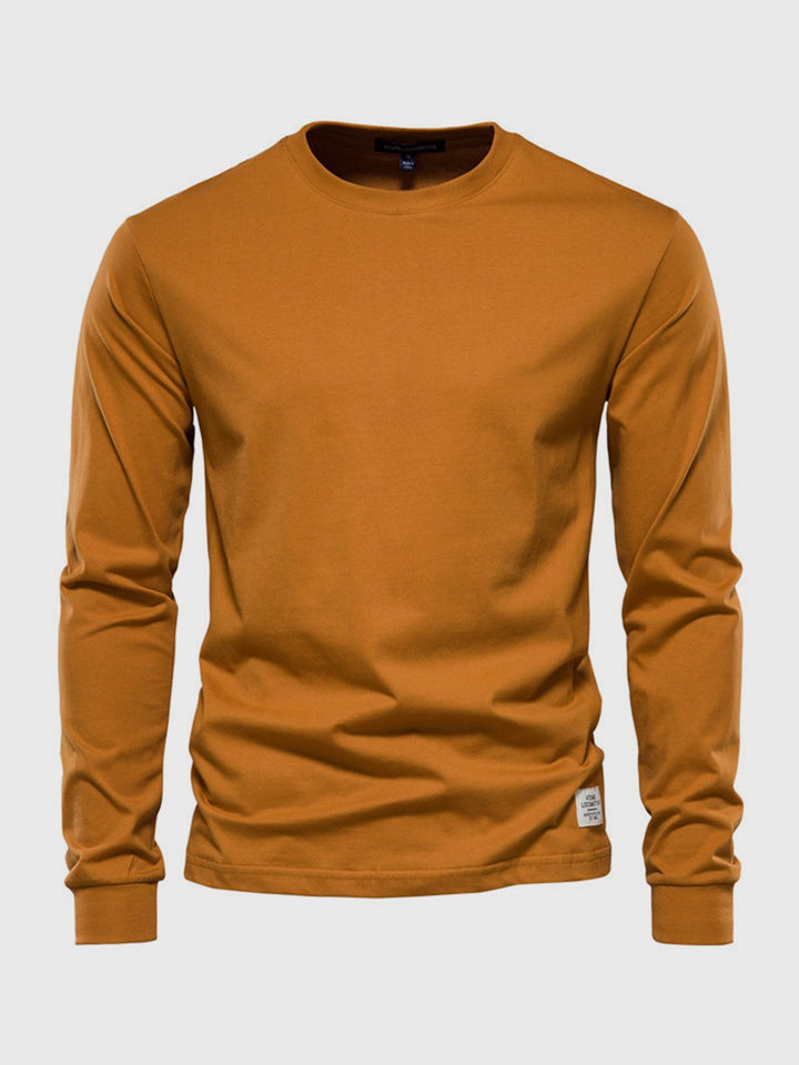 Longsleeve Męski Grzegorz - Komfortowa Bawełna na Chłodniejsze Dni 3