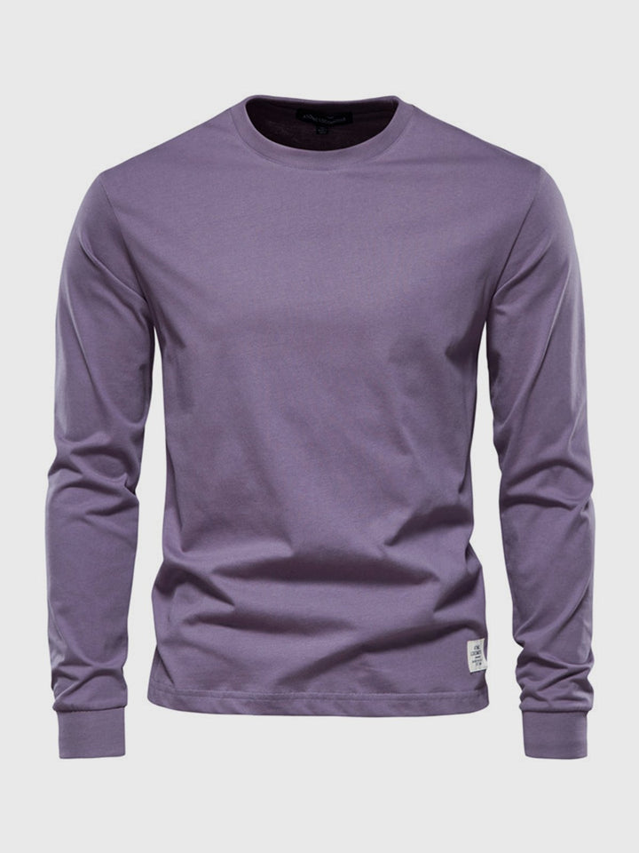 Longsleeve Męski Grzegorz - Komfortowa Bawełna na Chłodniejsze Dni 6