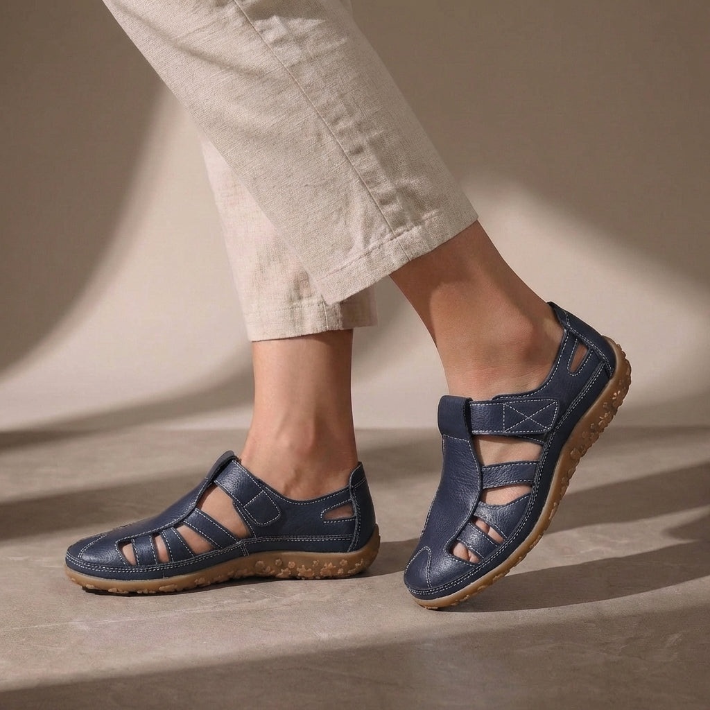 Elena | Women's comfortable sandals with closed toes