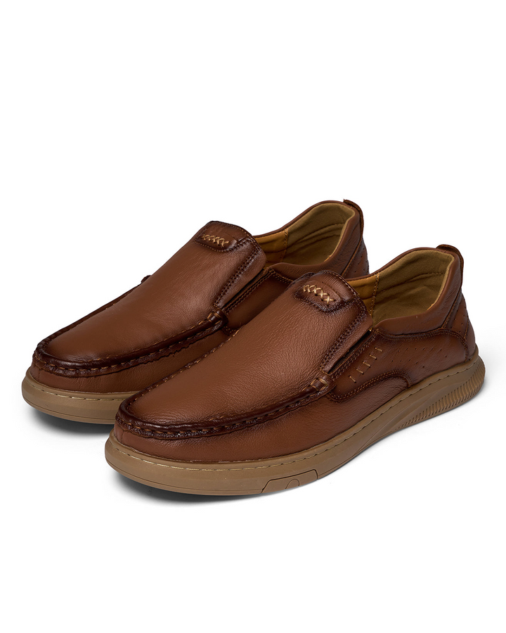 Męskie mokasyny typu slip-on z noskiem typu mokasyn | Klasyczne 0