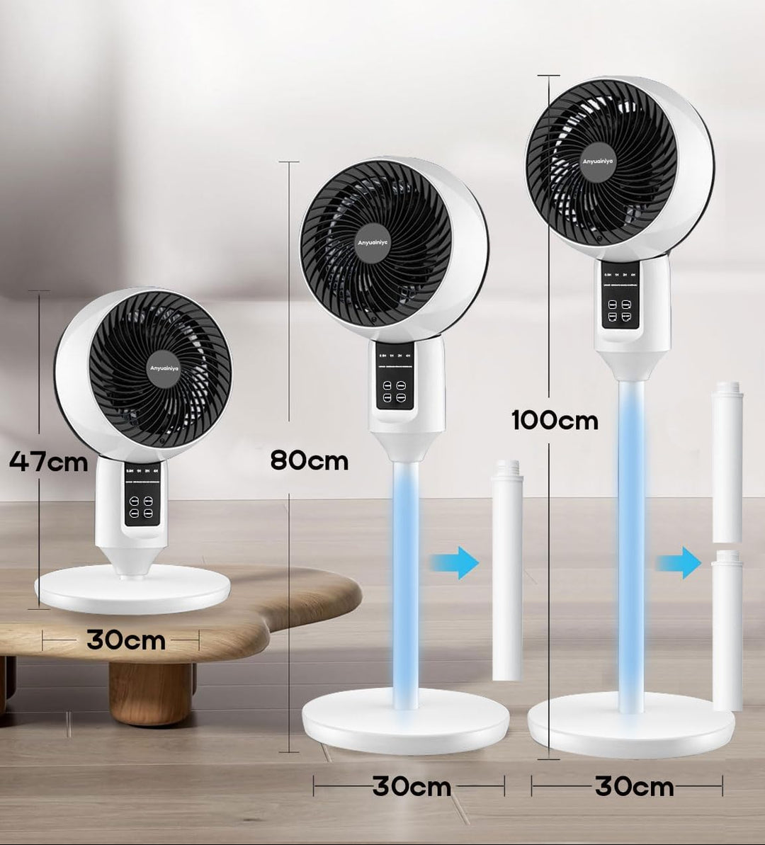 Modern 3D Circulating Fan